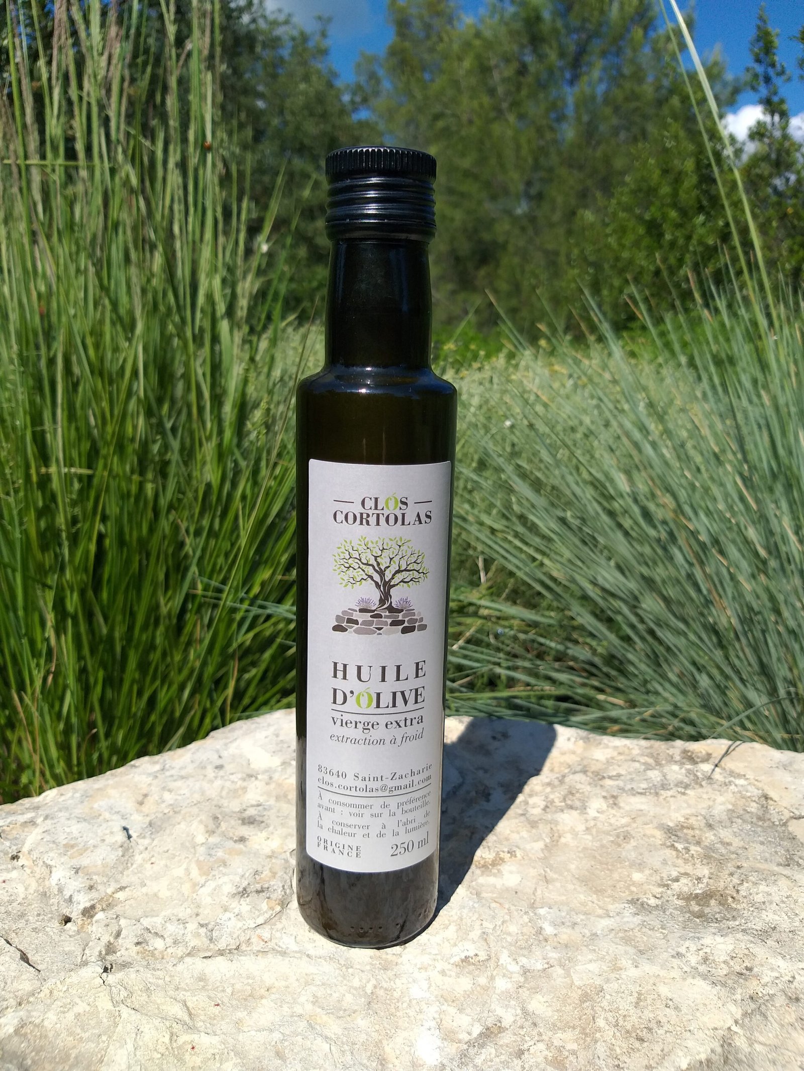 Huile d'Olive Fruité Vert 250 ml